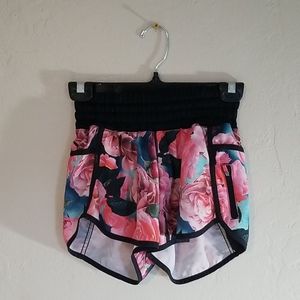 Lululemon Floral Shorts